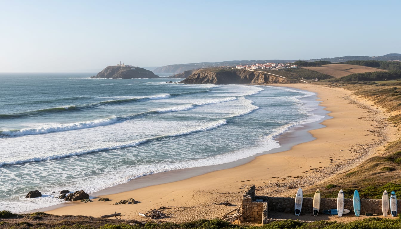 Where to Surf in Portugal in October: A Beginner's Coastal Guide by Region